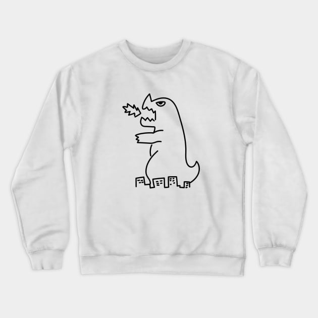 Dandadan Vamola's Kaiju Crewneck Sweatshirt by aniwear